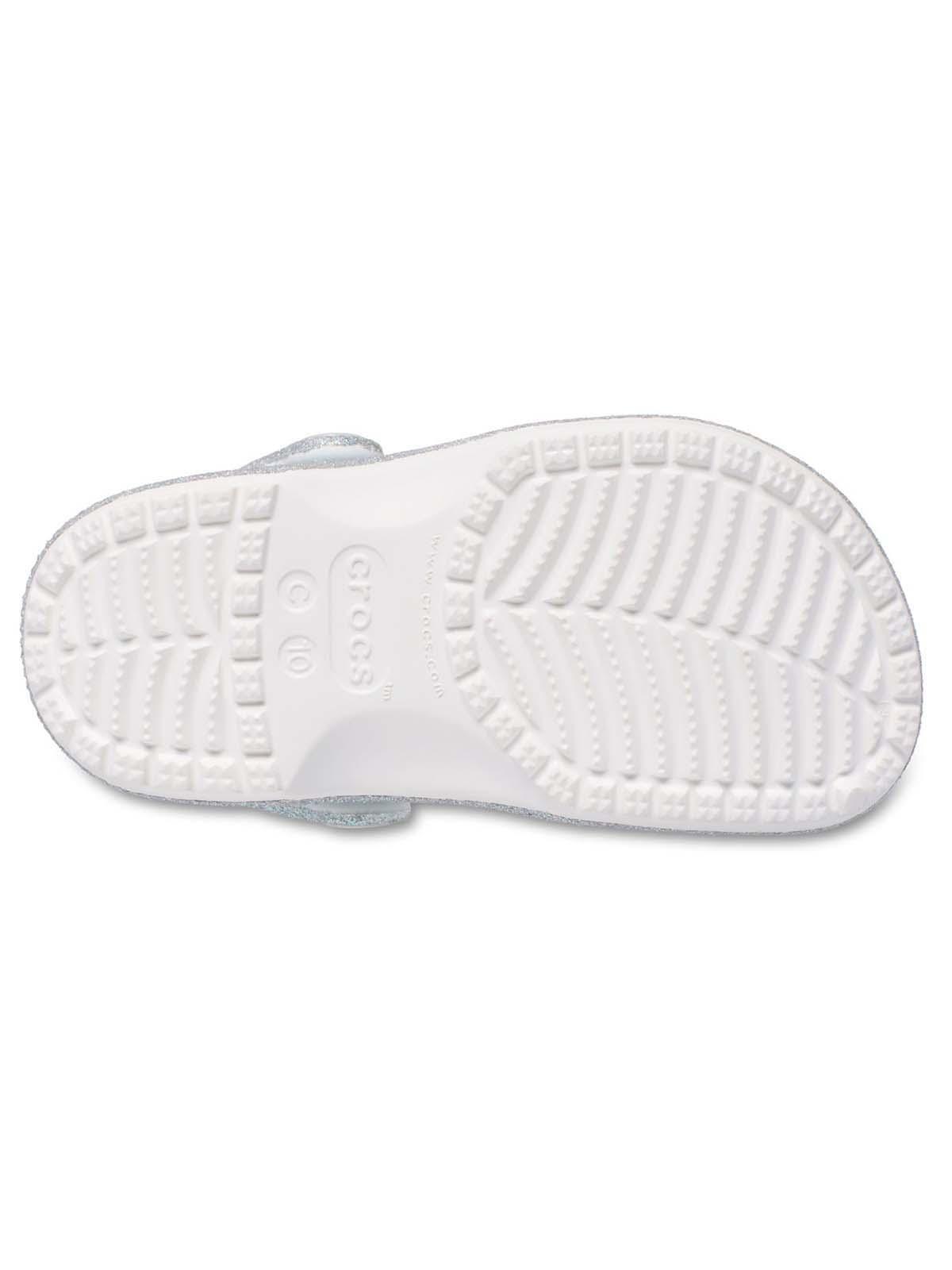 Zueco Crocs Niño Classic Iridescent K Blanco-5