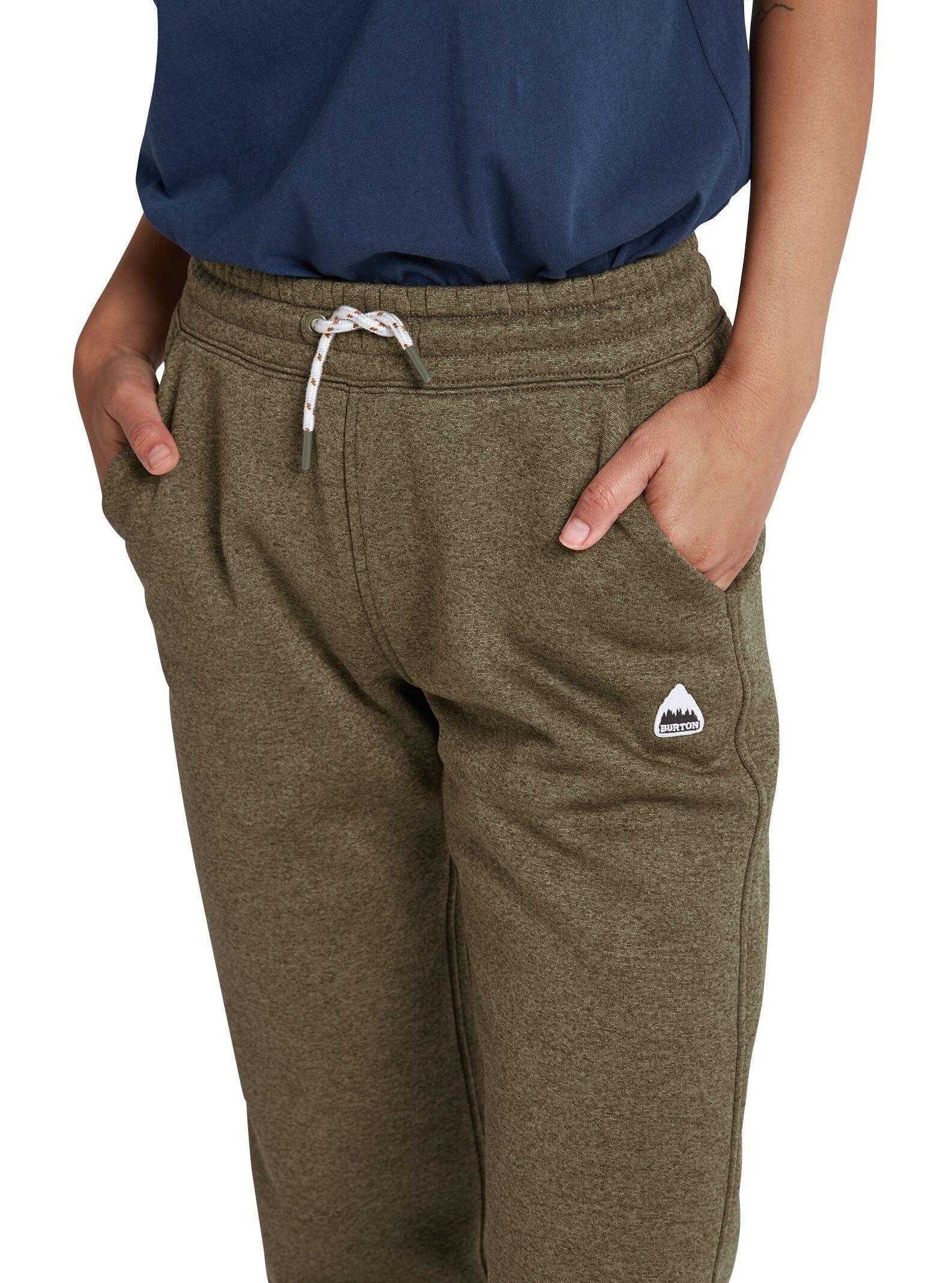 Pantalon Jogger Oak Mujer Verde Burton-3