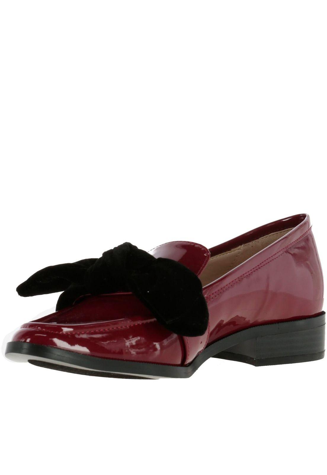 Mocasin Weeping Burdeo Mujer-1