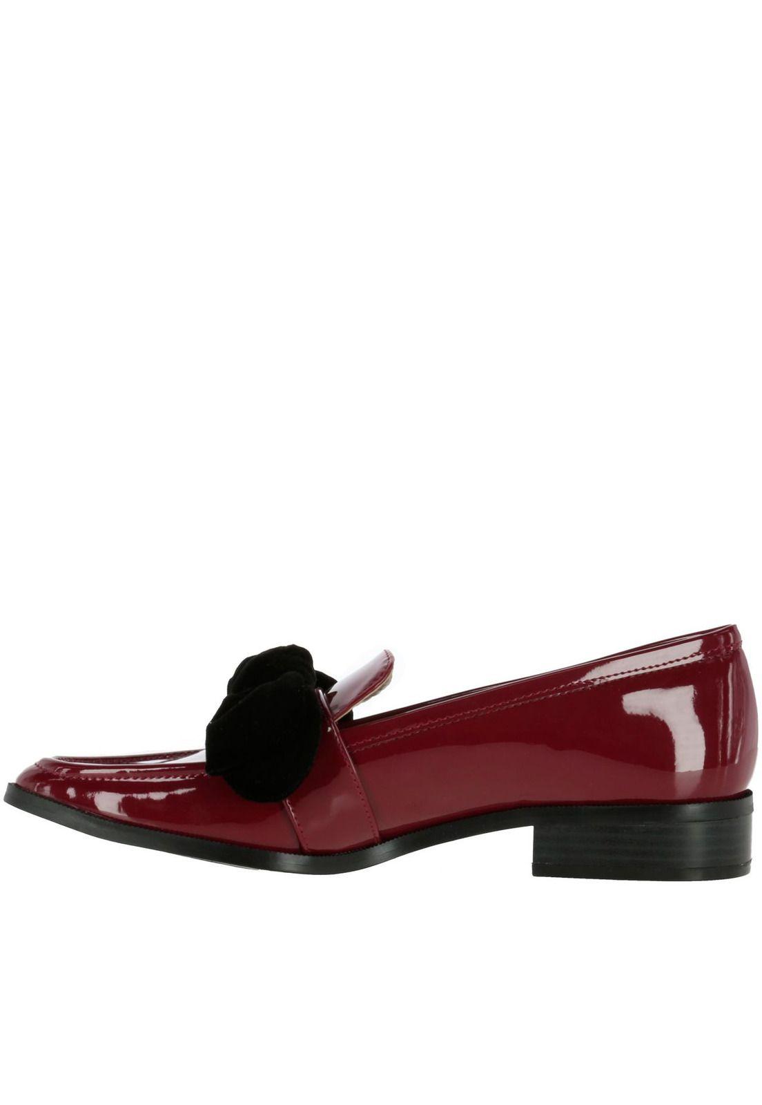 Mocasin Weeping Burdeo Mujer-3