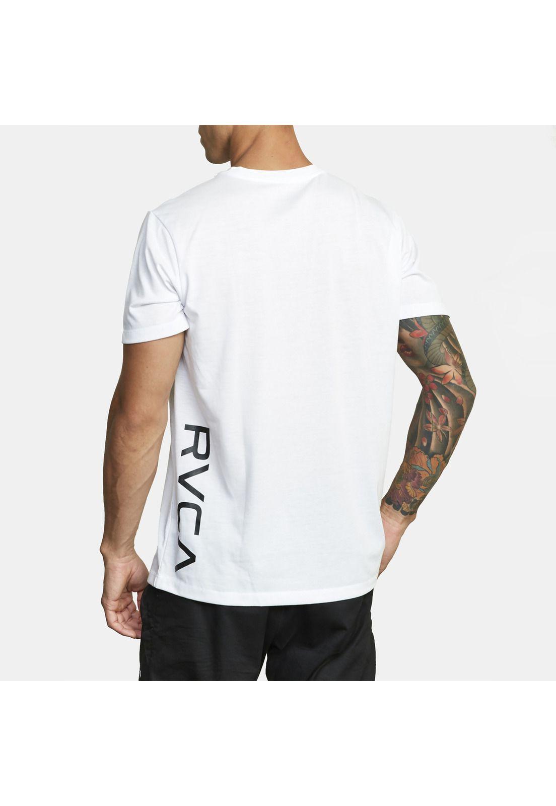 Polera Manga Corta Hombre RVCA 2X M Tees Blanco-1