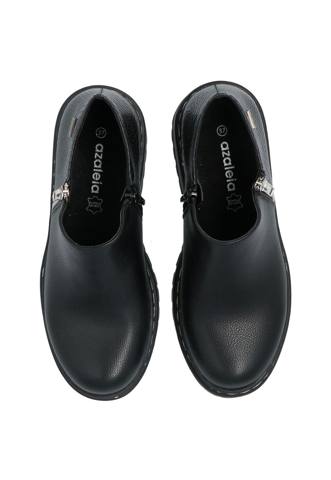 Botín Mujer Guido 2 Negro-5