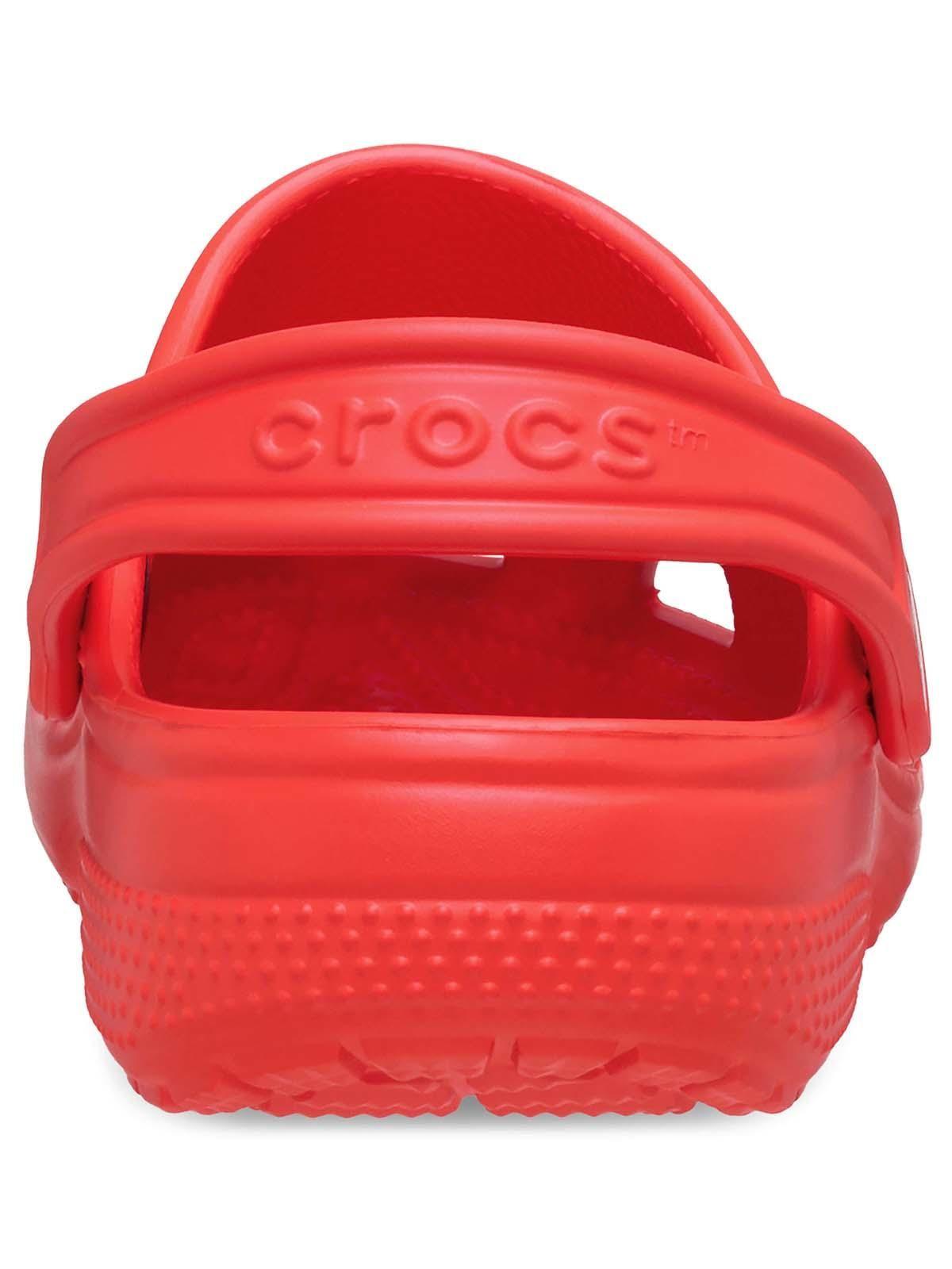 Zueco Crocs Niño Classic Clog K Rojo Intenso-7