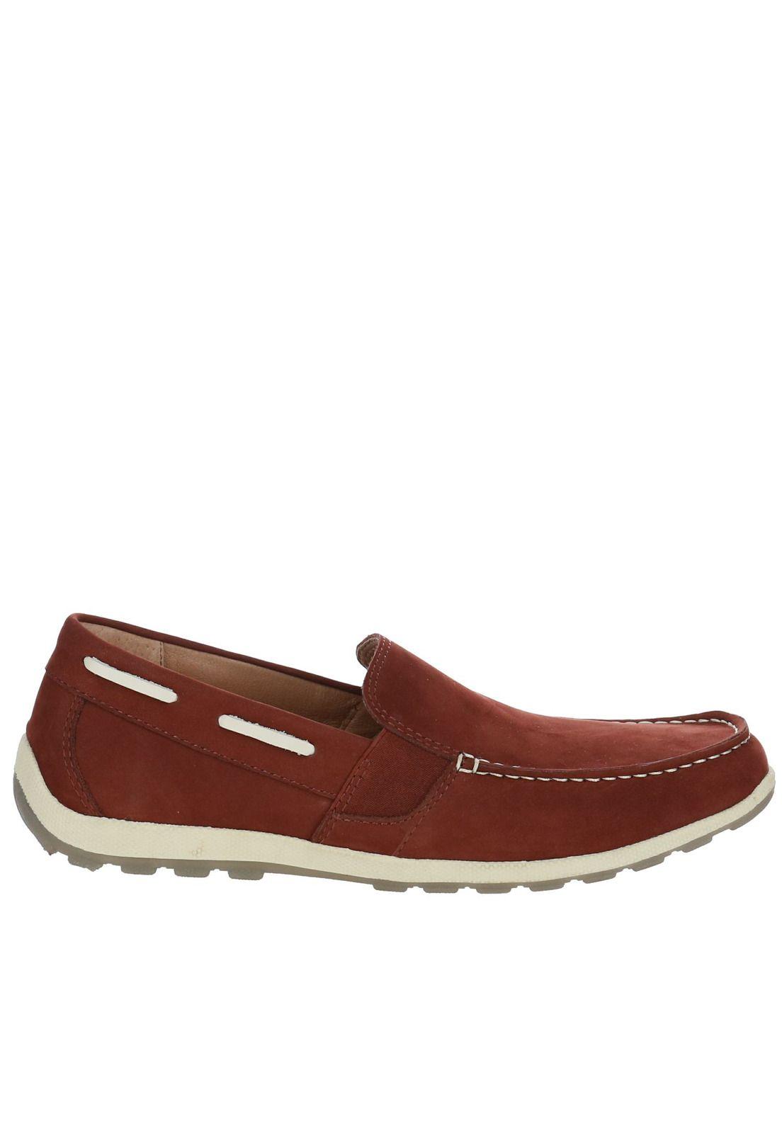 Slip On Cuero Hampton Rojo-1