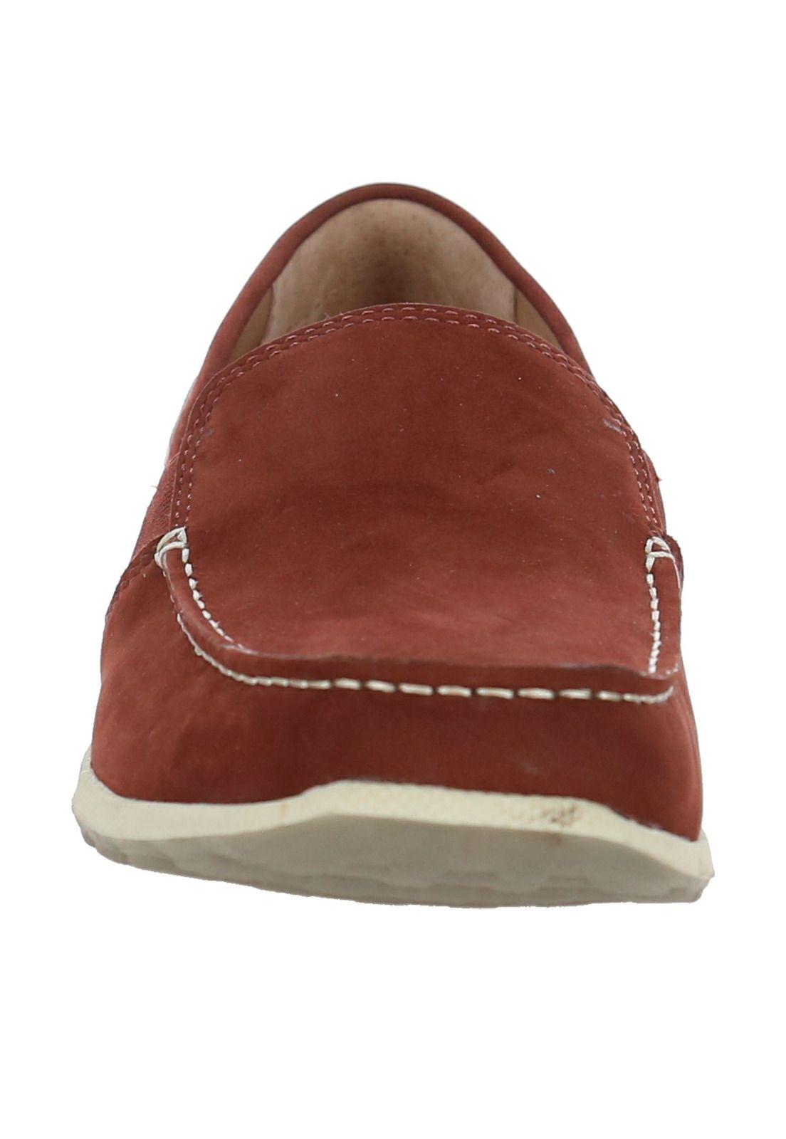 Slip On Cuero Hampton Rojo-2
