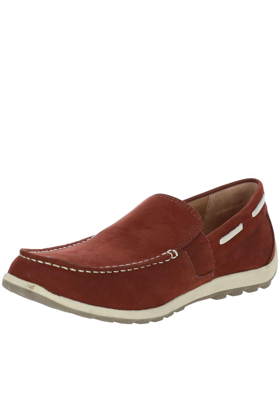 Slip On Cuero Hampton Rojo-3