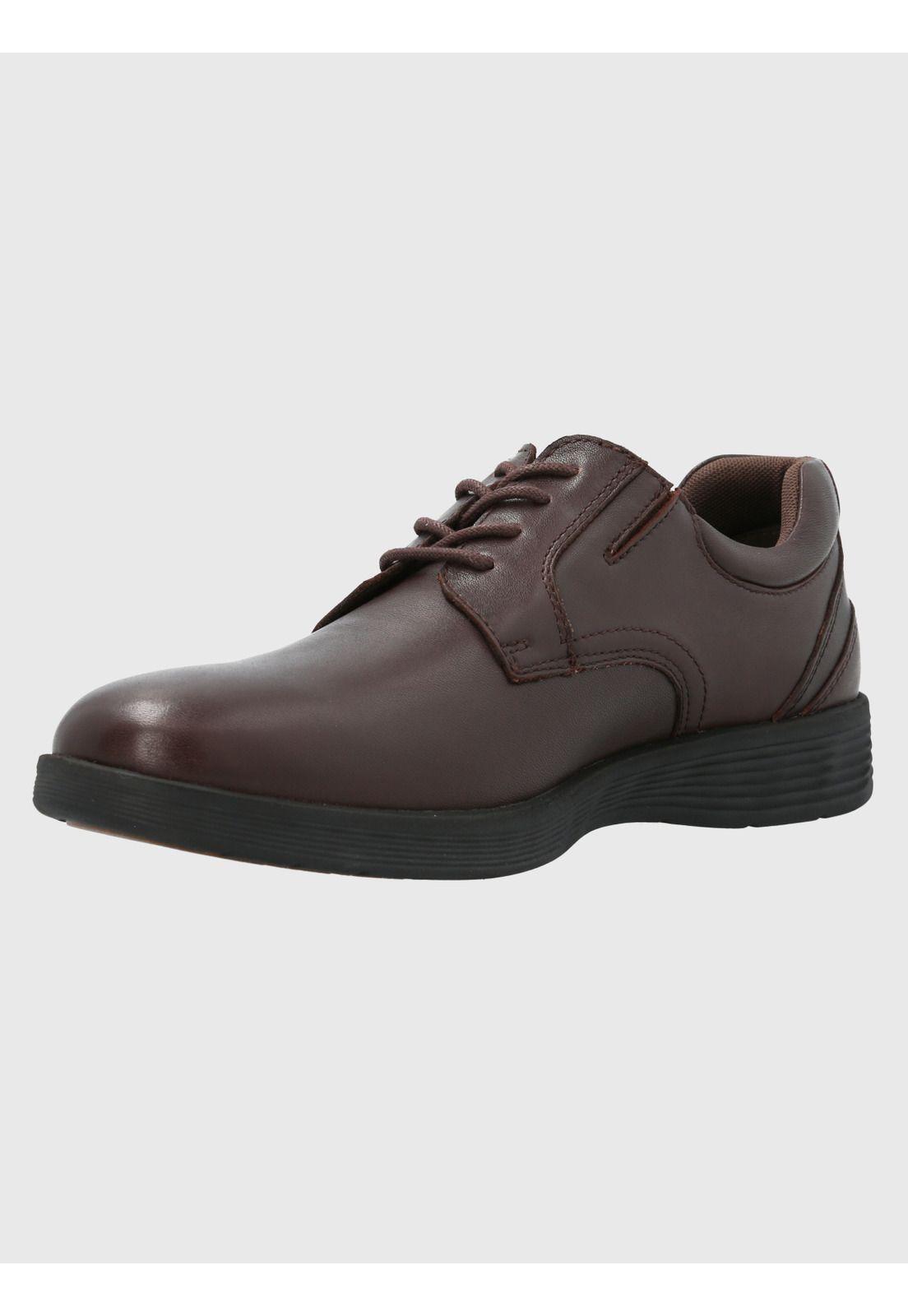 Zapato Cuero Hombre Spinal Village Burdeo-5