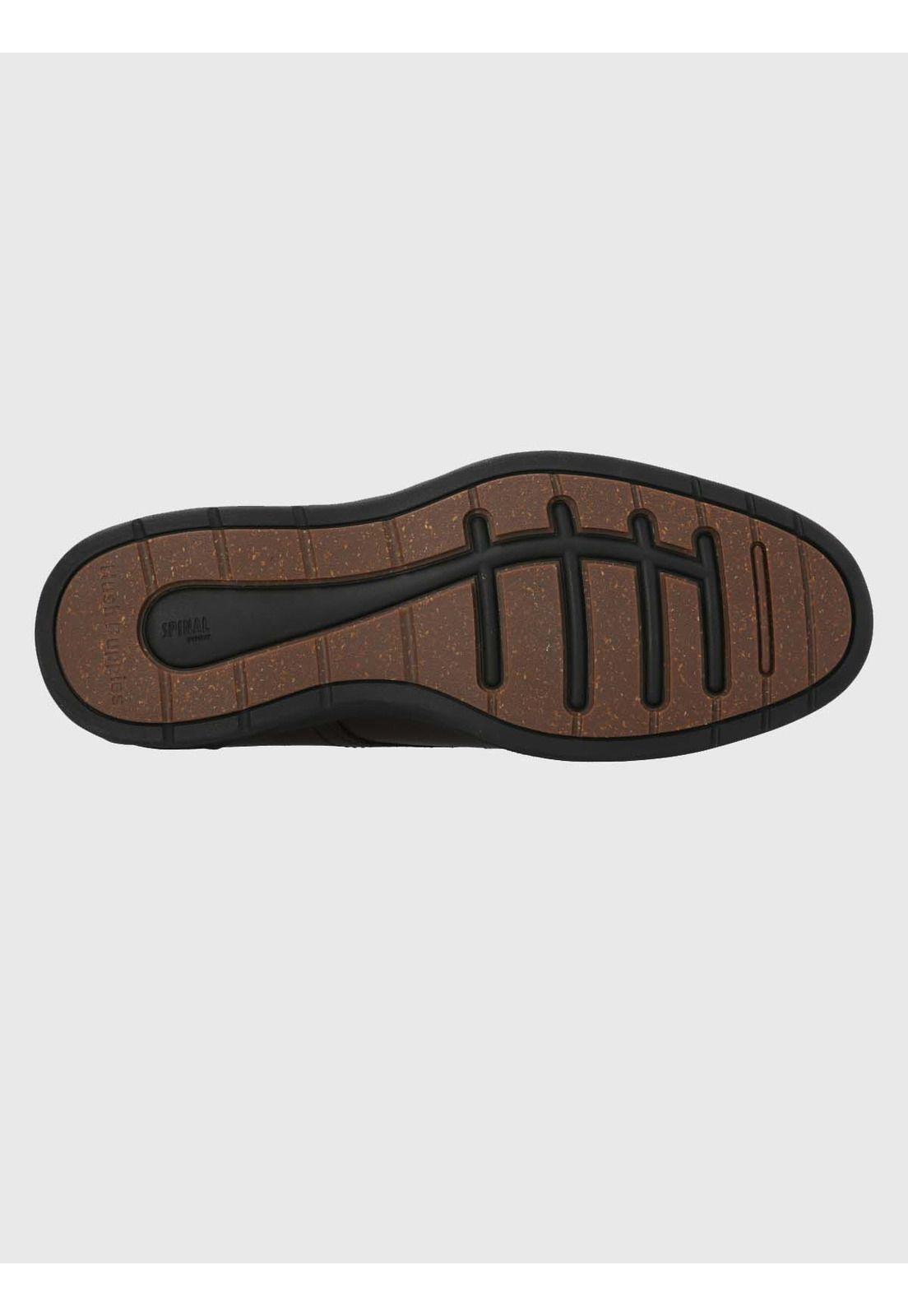 Zapato Cuero Hombre Spinal Village Burdeo-7