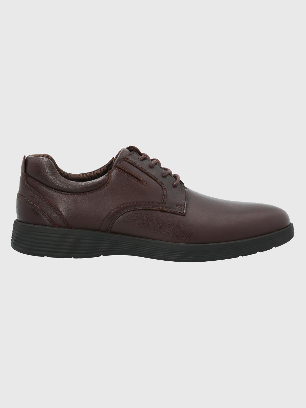 Zapato Cuero Hombre Spinal Village Burdeo-1