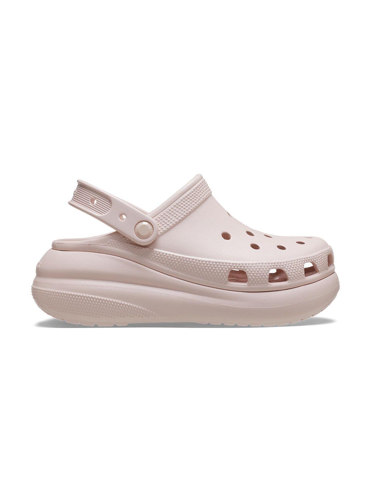 Zueco Crocs Mujer Crush Clog Rosado Pastel-0