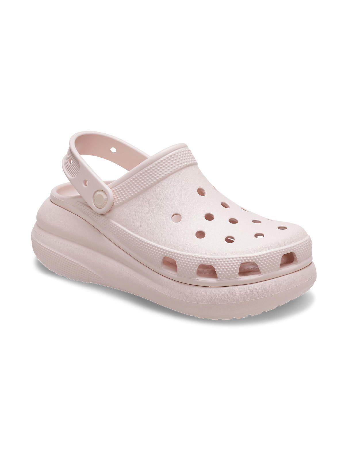 Zueco Crocs Mujer Crush Clog Rosado Pastel-6
