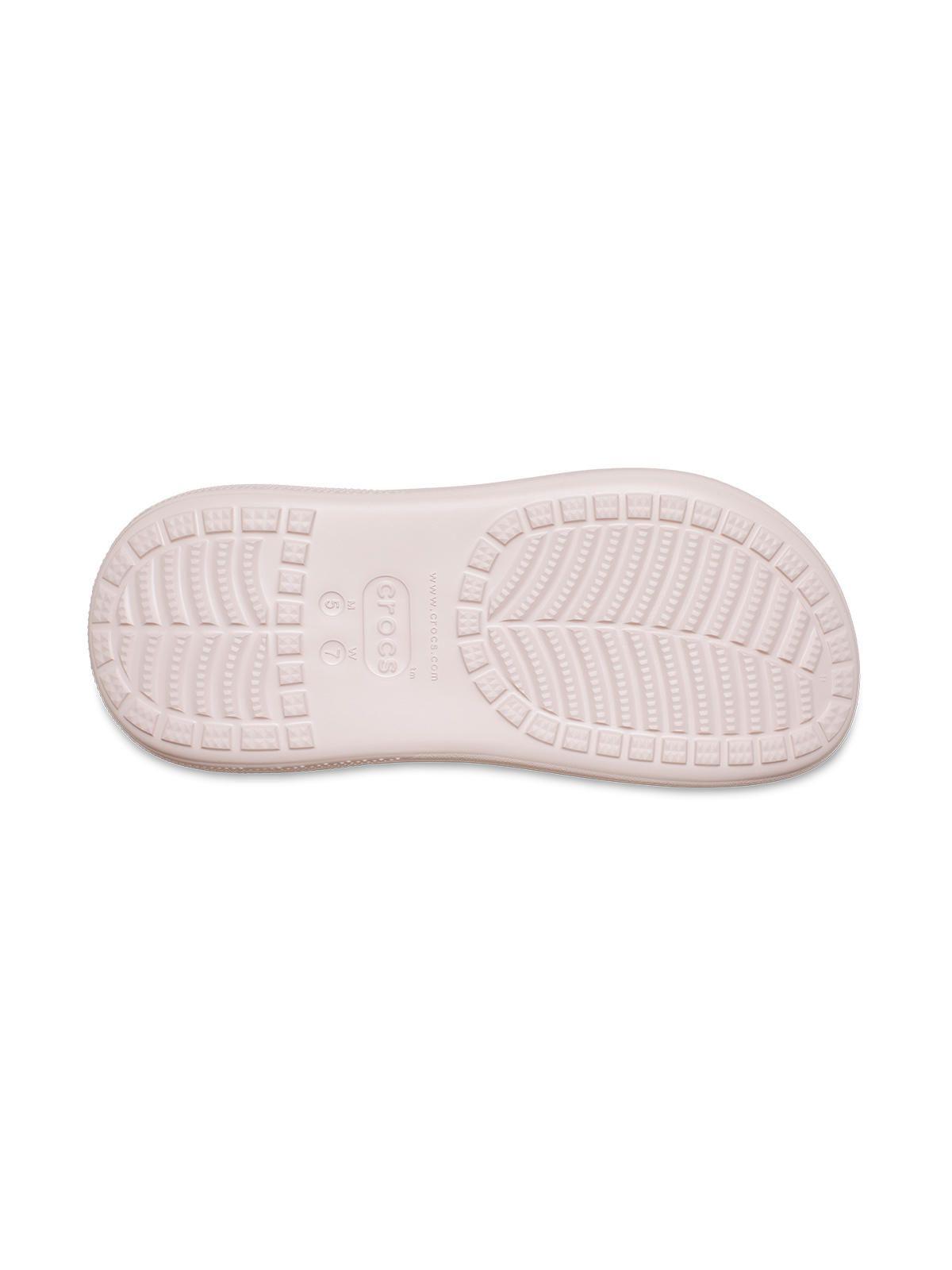 Zueco Crocs Mujer Crush Clog Rosado Pastel-5