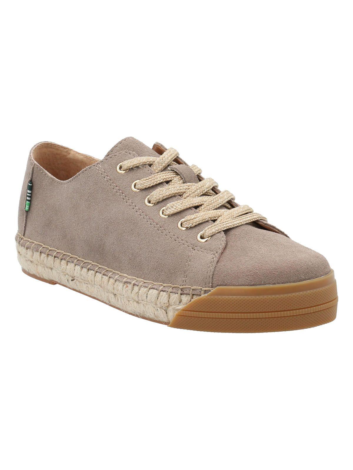 Zapatilla Cuero Mujer Fontaine Gris -1