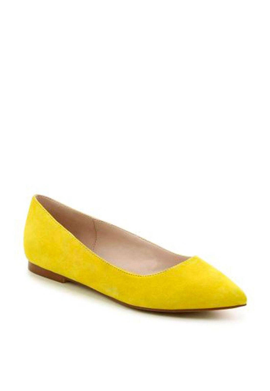 Ballerina Ramure Amarillo Casual-0