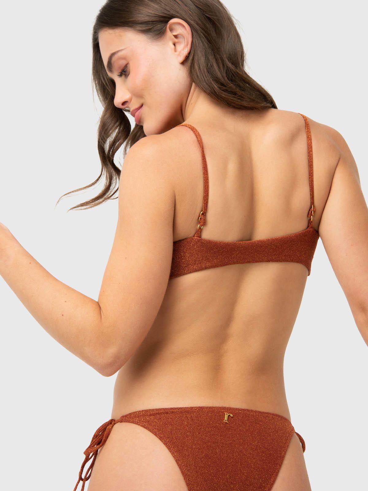 Top Bikini Mujer Oasis Cobre-3