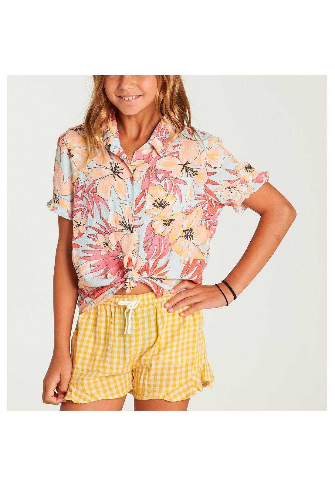 Short Niña Mad For Summer Celeste-0