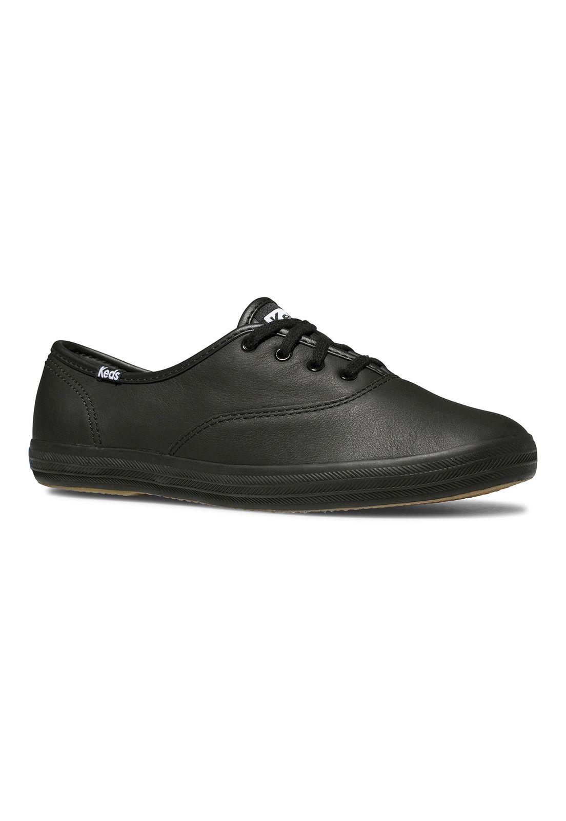 Zapatilla Cuero Negra Mujer Champion Lthr -3