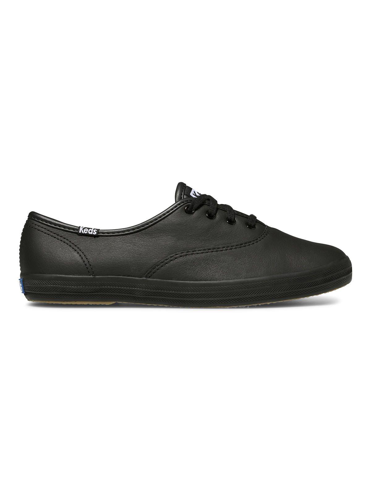 Zapatilla Cuero Negra Mujer Champion Lthr -0
