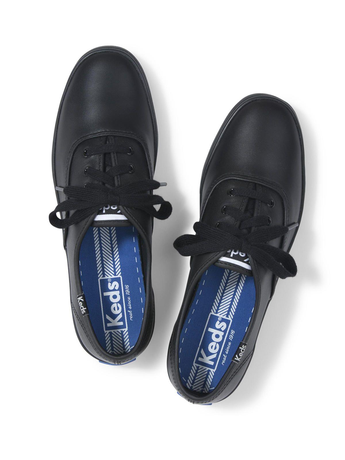 Zapatilla Cuero Negra Mujer Champion Lthr -4