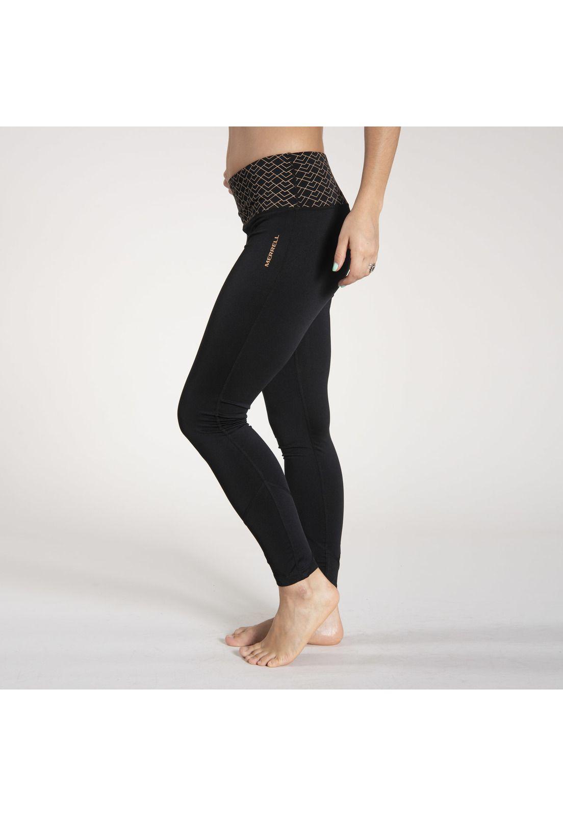 Calza Mujer First Layer Negro-1