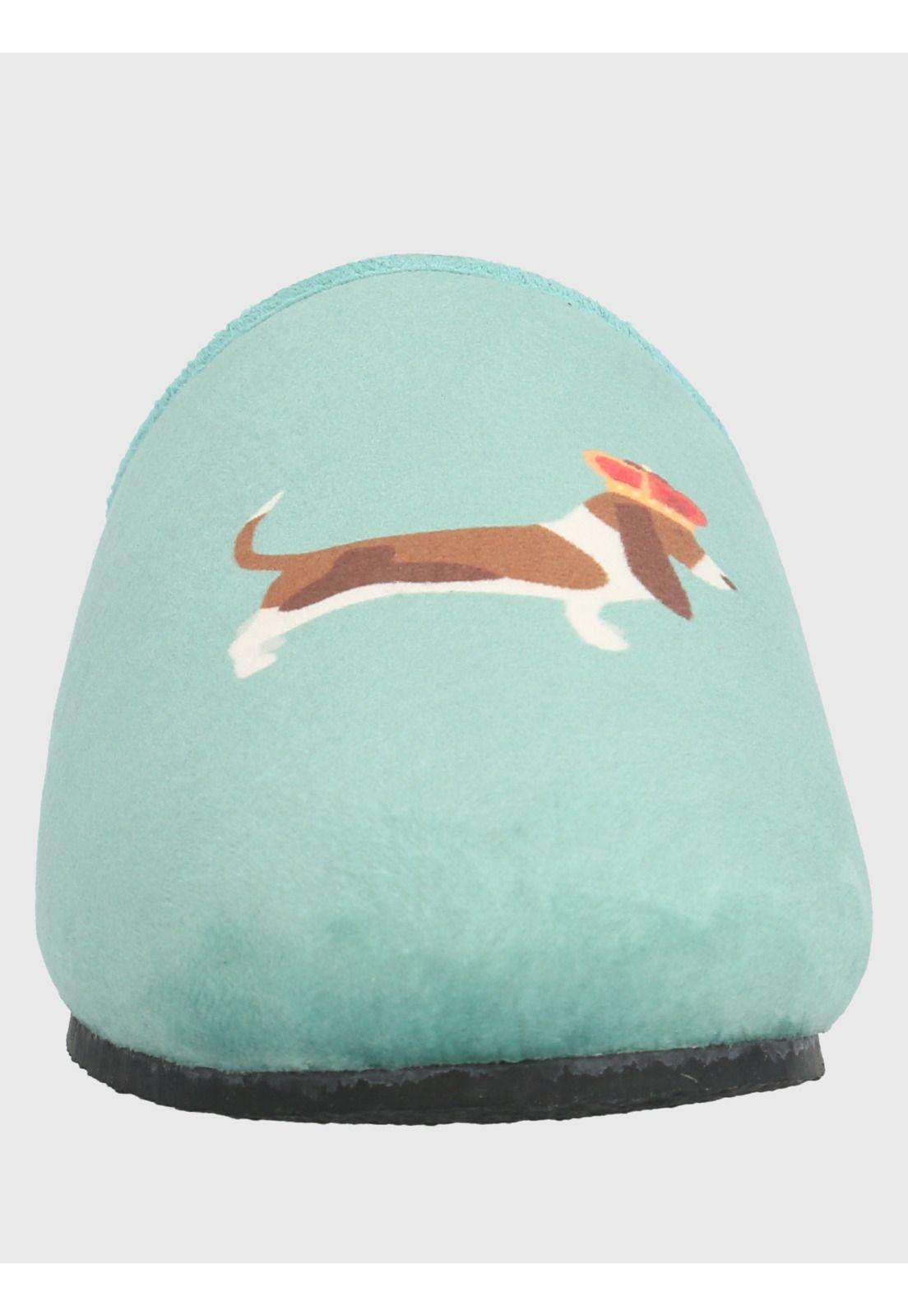 Pantufla  Unisex Slipper Crown Verde-3