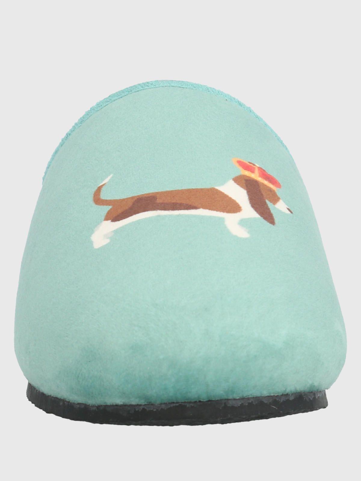 Pantufla  Unisex Slipper Crown Verde-3