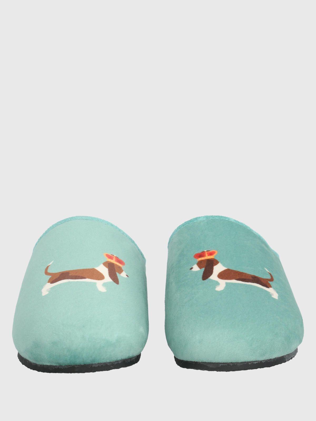 Pantufla  Unisex Slipper Crown Verde-5