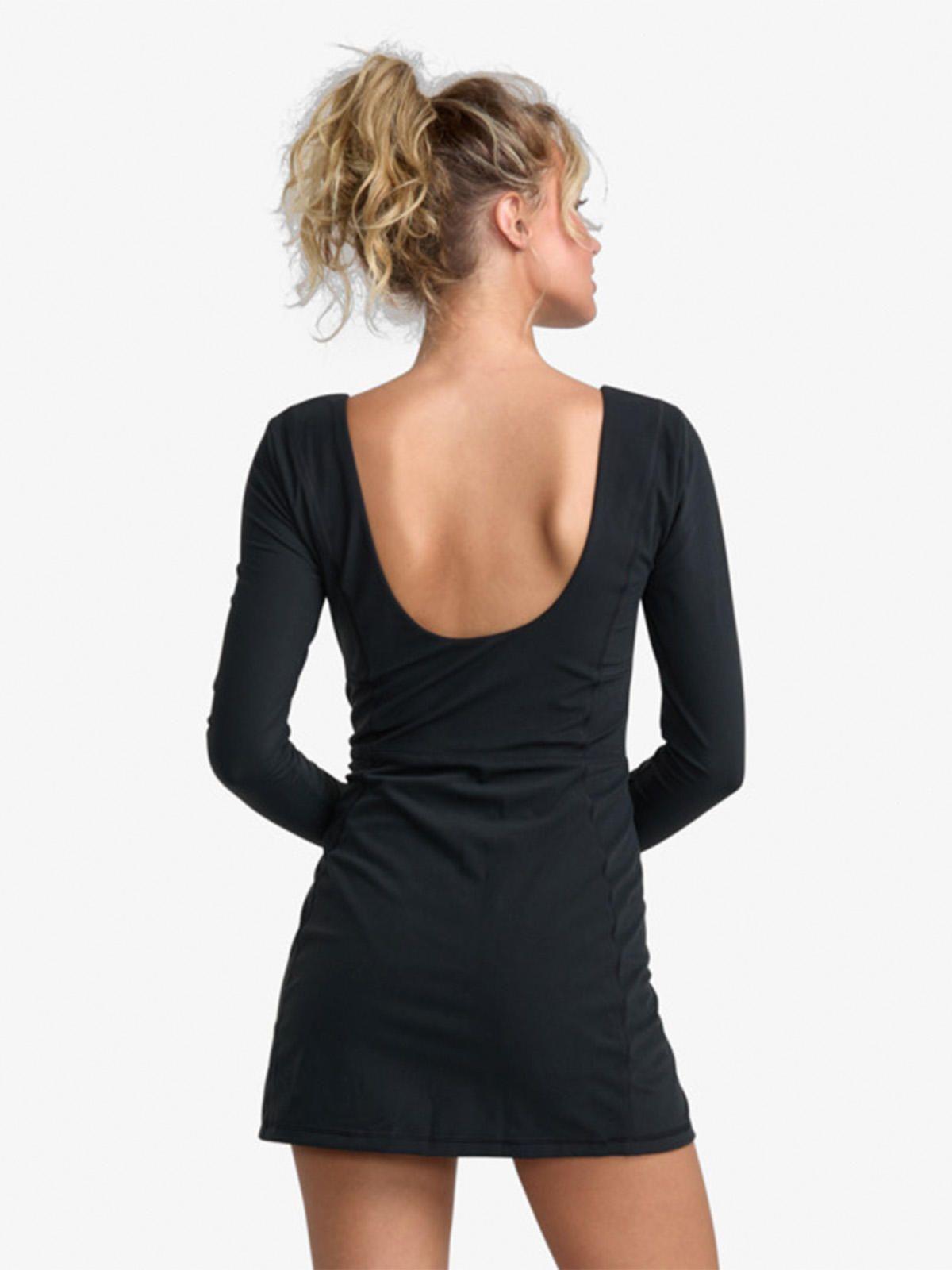 Vestido Mujer Aren Sport Negro Rvca-3