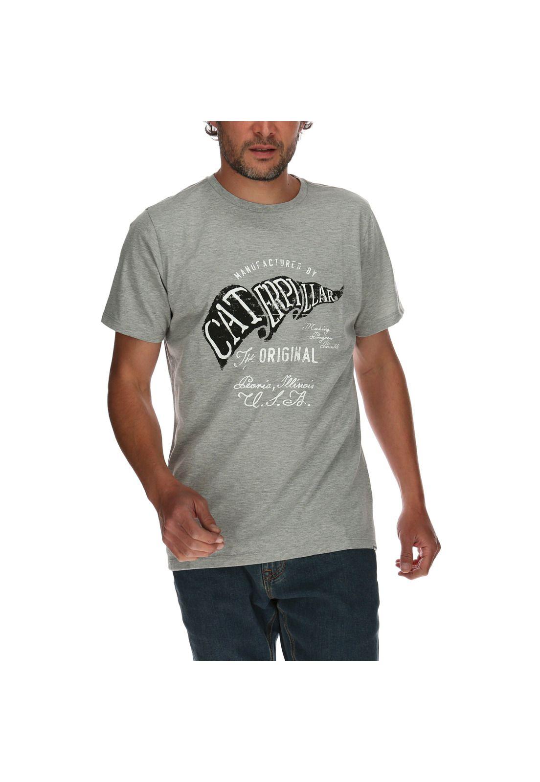 Polera Mc Hombre Pennant Og Tee Algodón Gris-0