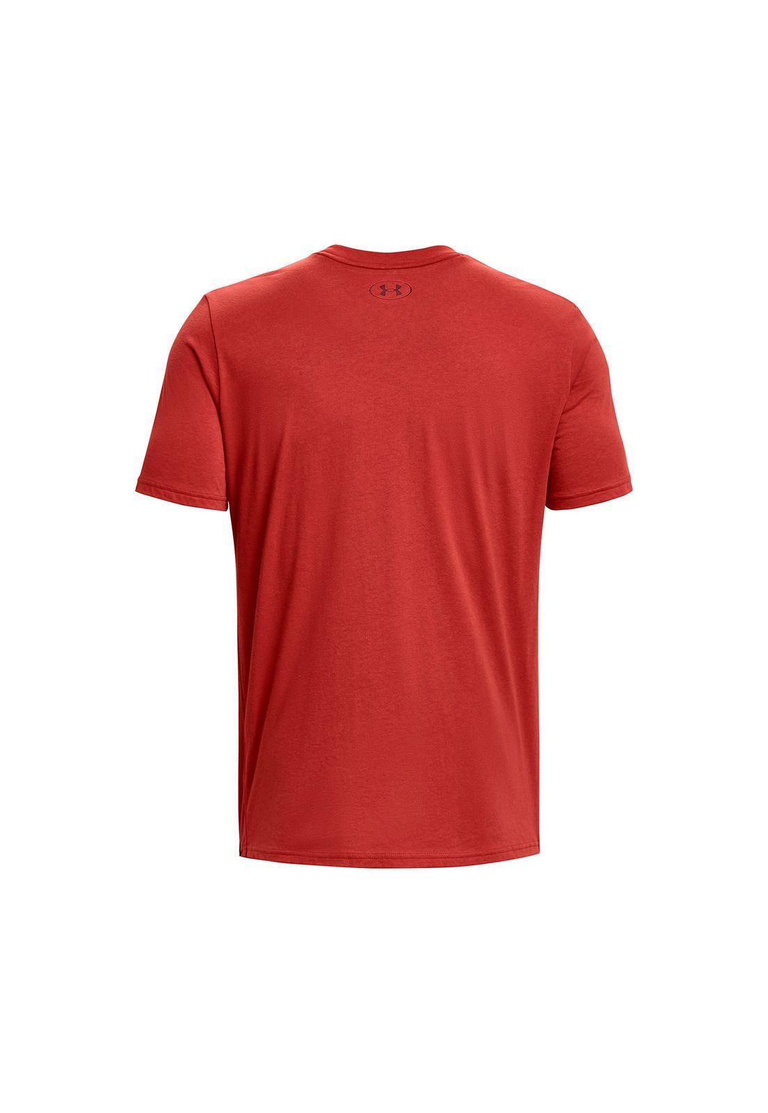 Polera M/C Train Project Rock Paradise Rojo Hombre-1