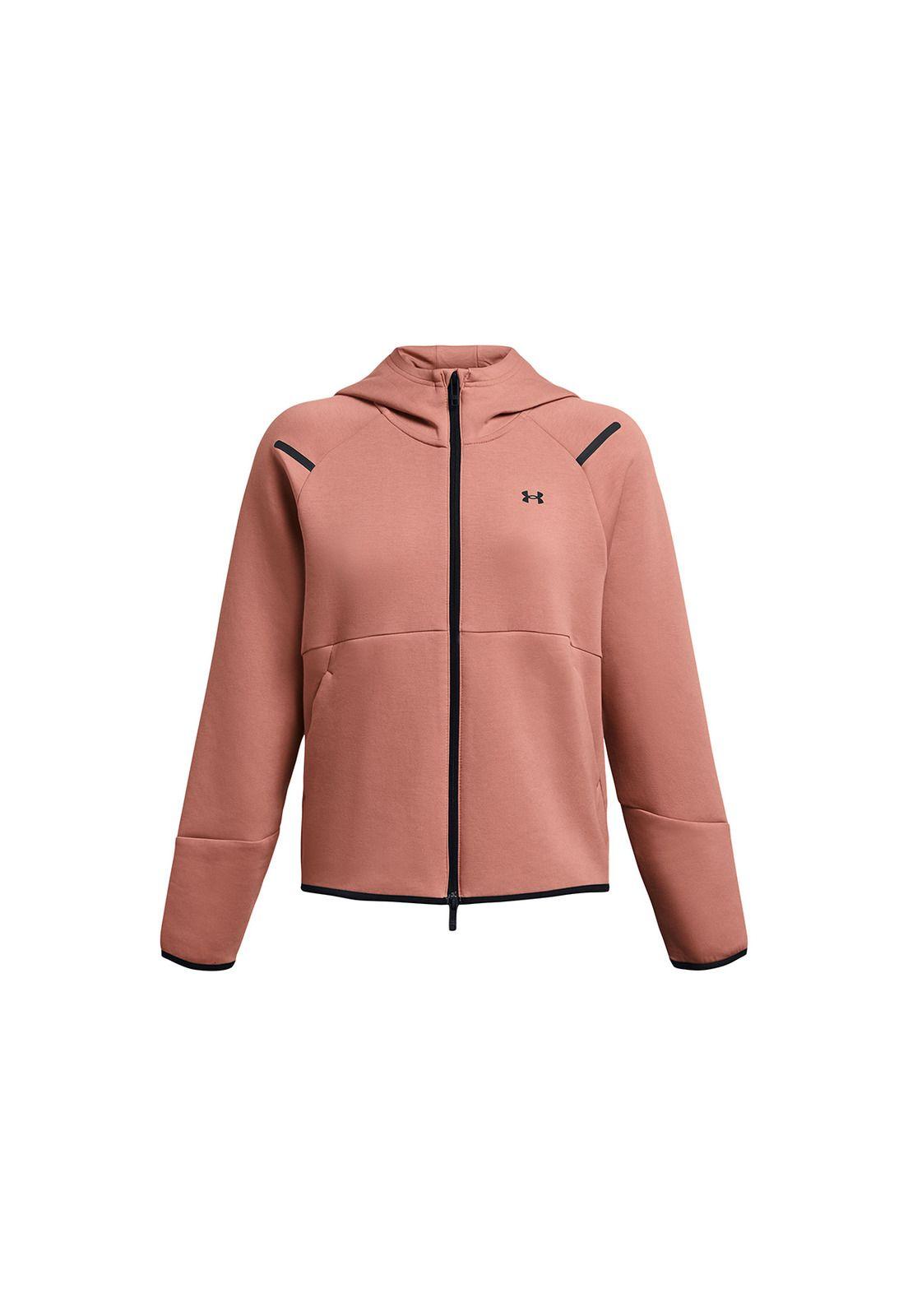 Polerón UA Unstoppable para mujer Rosado-0