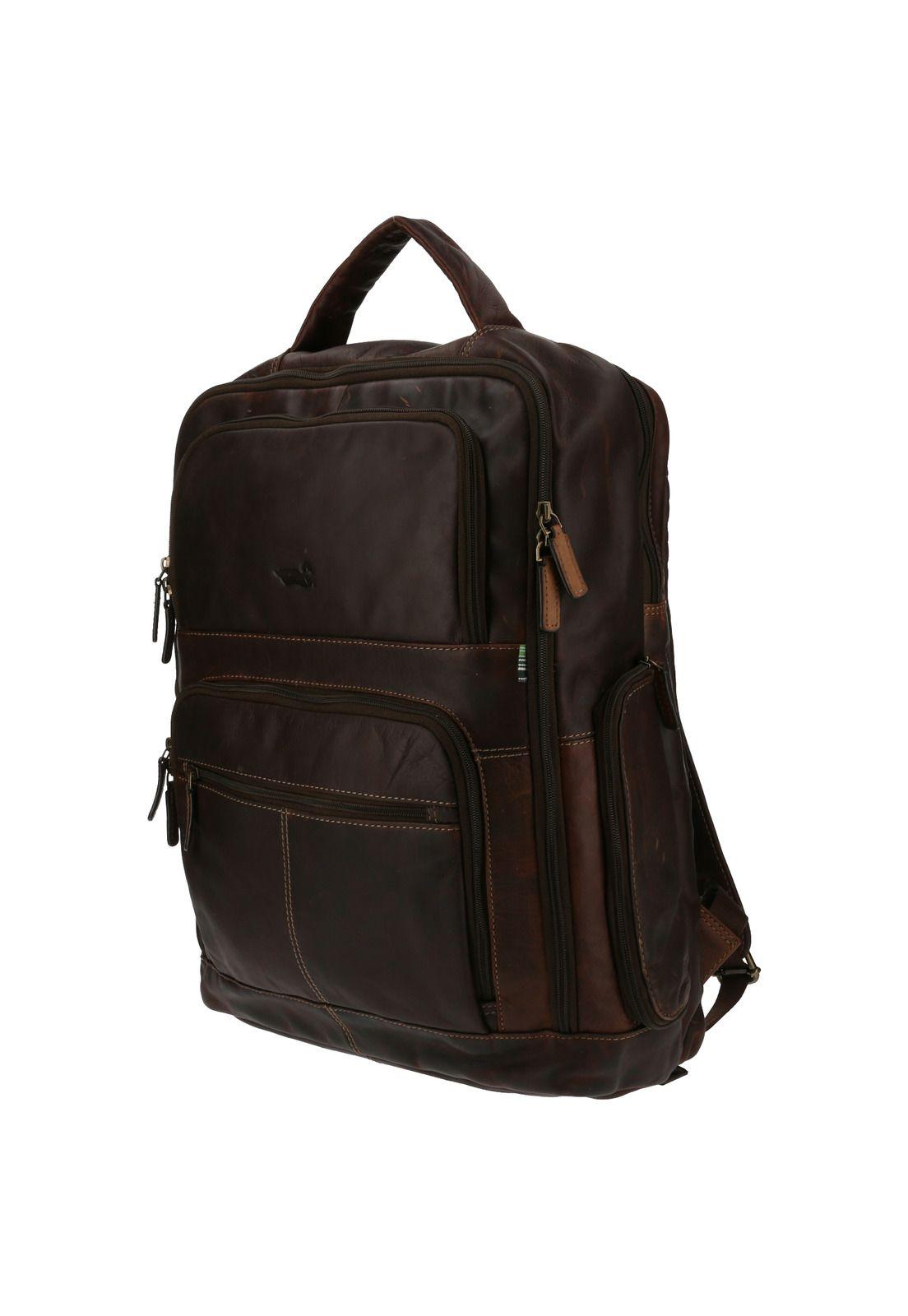 Mochila Cuero Hombre Tc Bremen Back-1