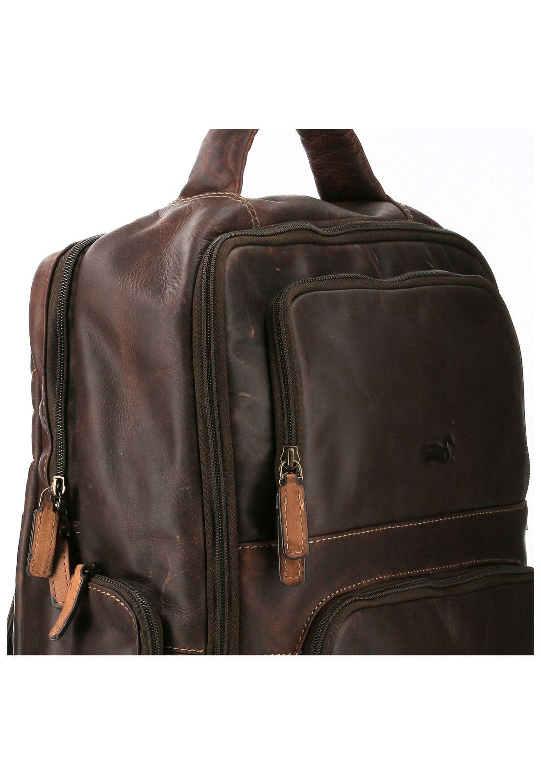 Mochila Cuero Hombre Tc Bremen Back-3