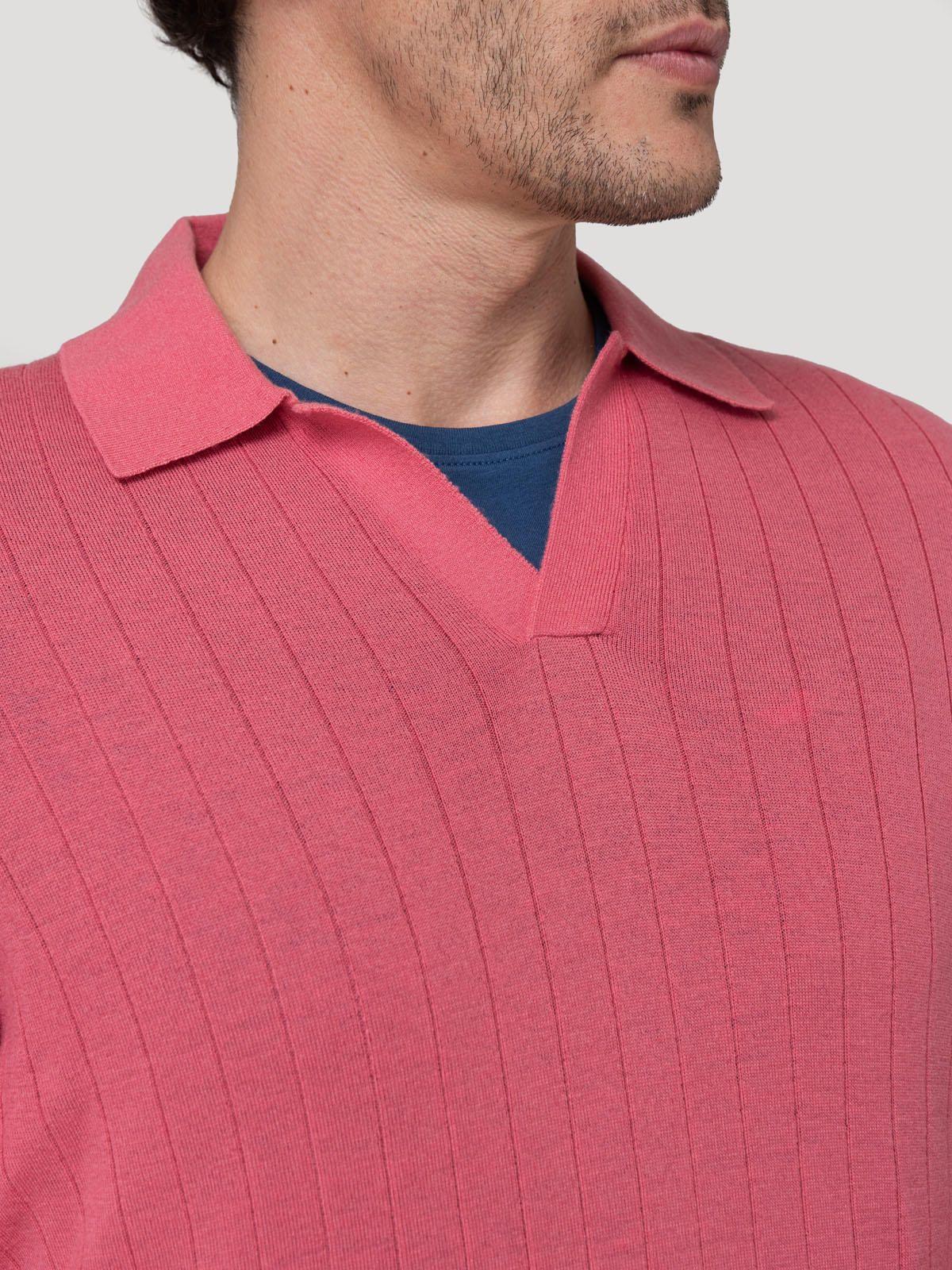 Sweater Lana Merino Hombre Rocco Rosado-6