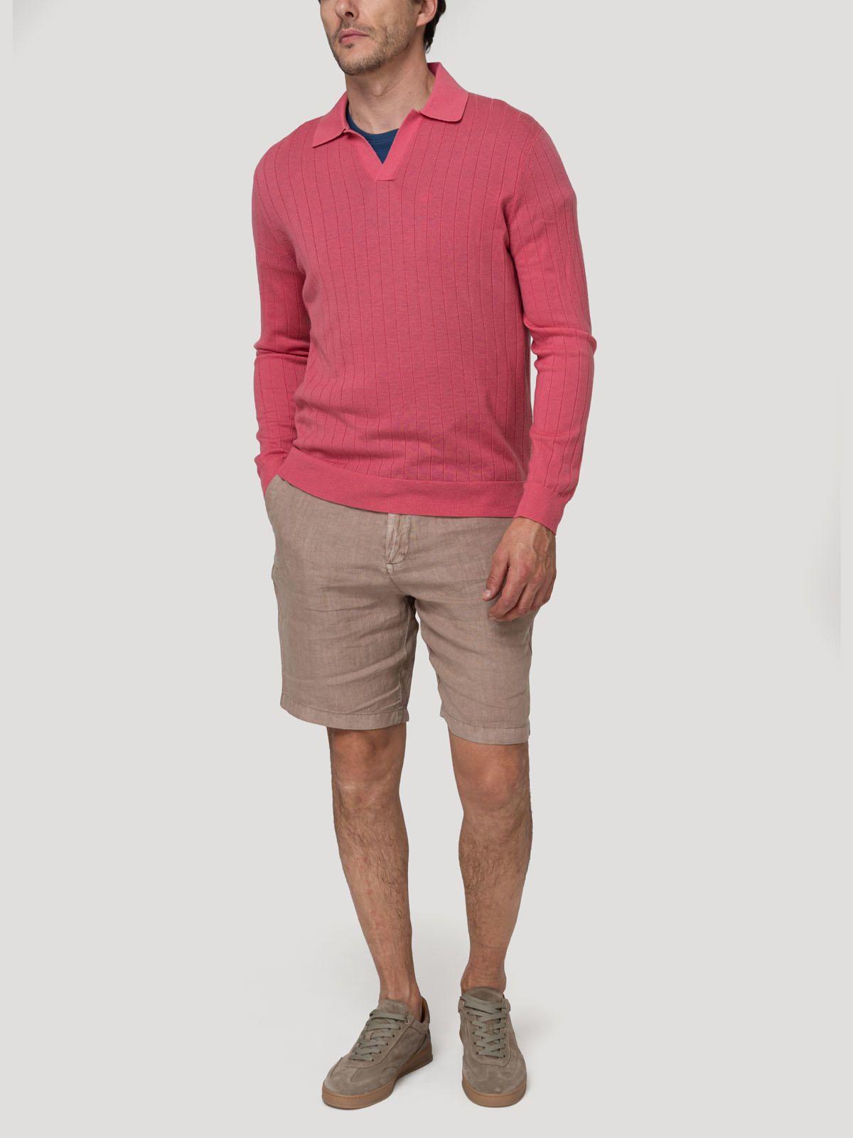 Sweater Lana Merino Hombre Rocco Rosado-7