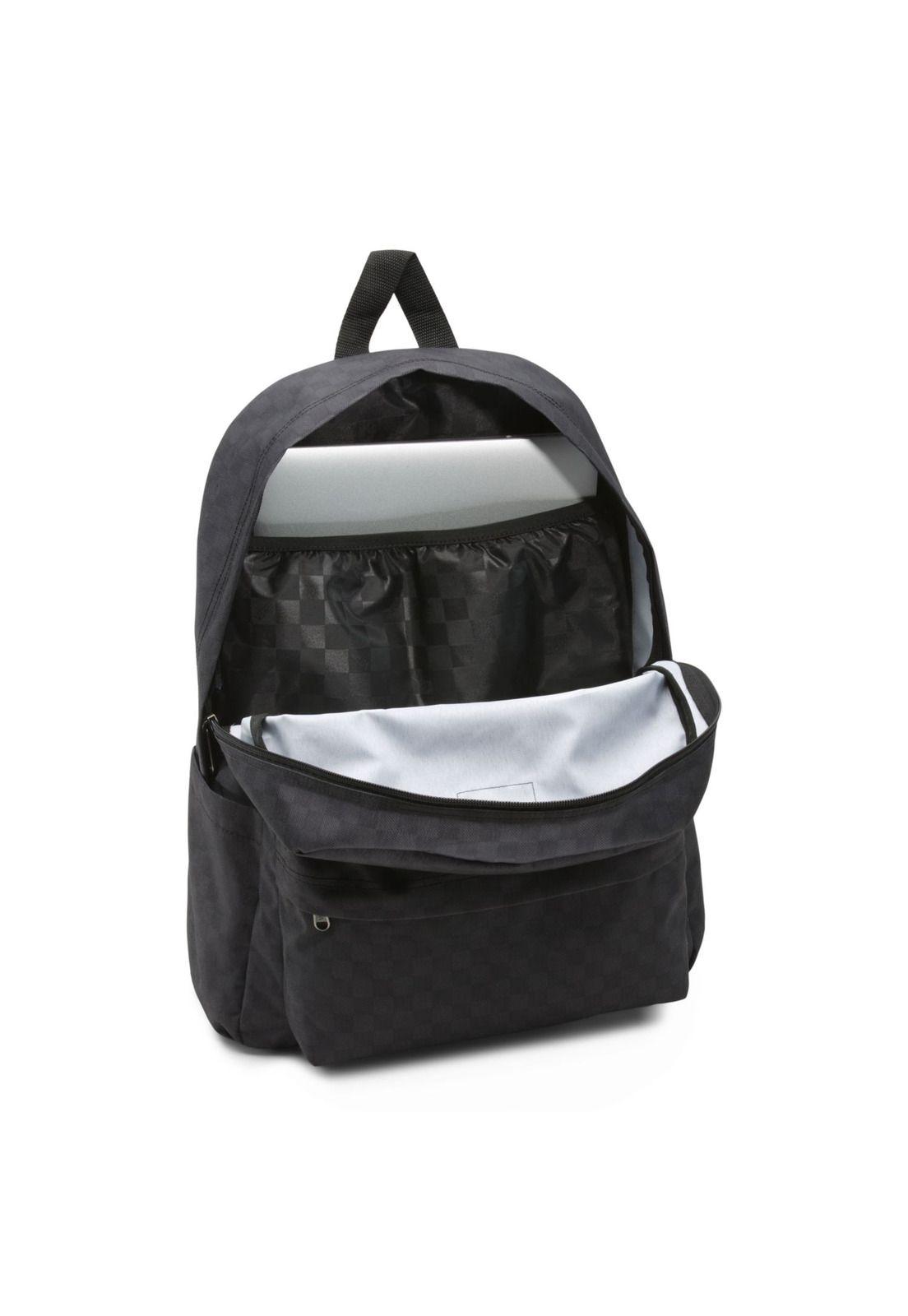 Mochila Hombre Old Skool H2O Check Backpack Negro-1