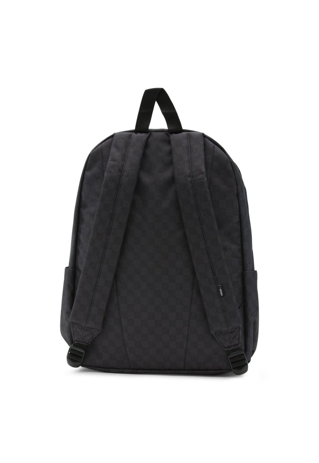 Mochila Hombre Old Skool H2O Check Backpack Negro-2