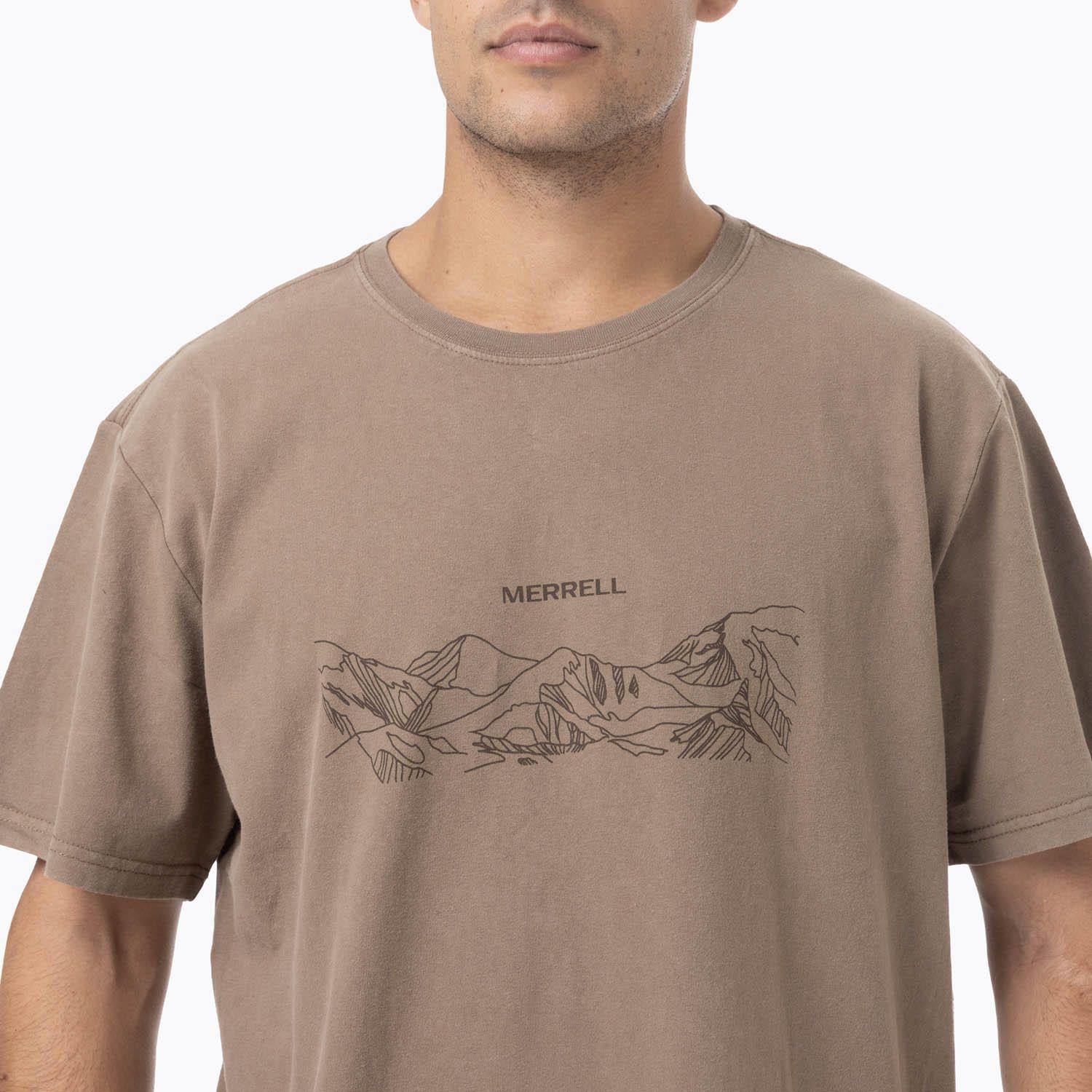 Polera Manga Corta Hombre Edeus Café-4