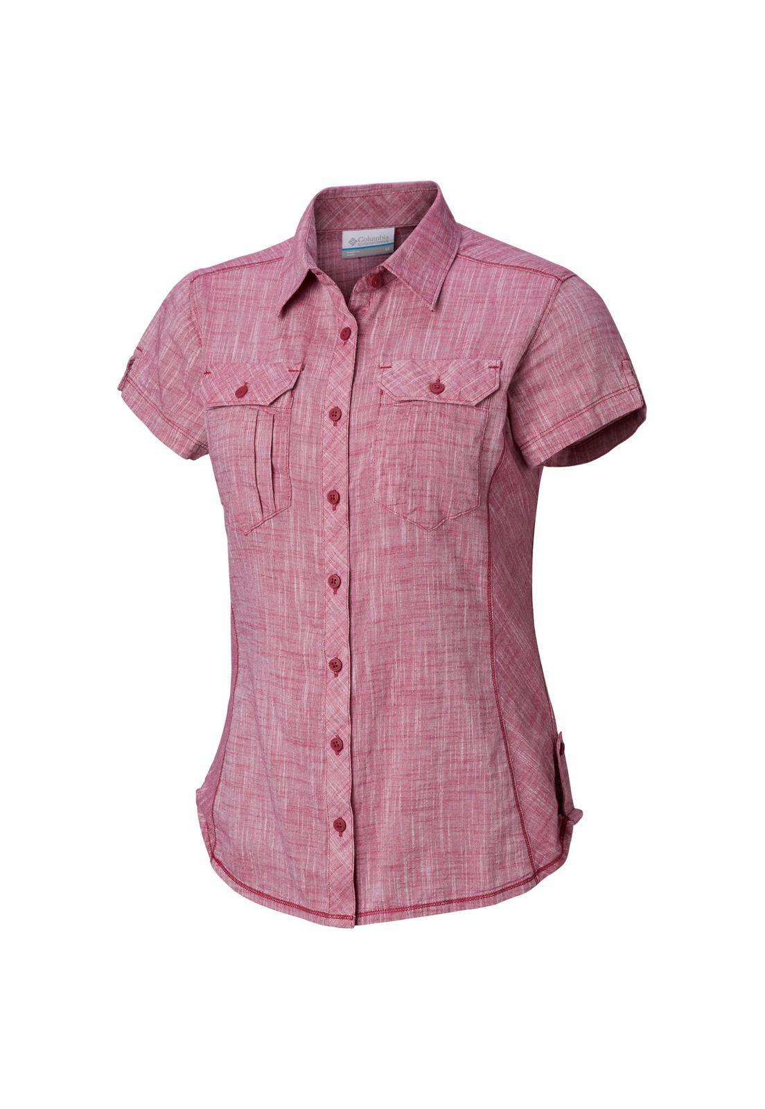 Blusa M/C Camp Henry™ Short Sleeve Shirt Burdeo-0
