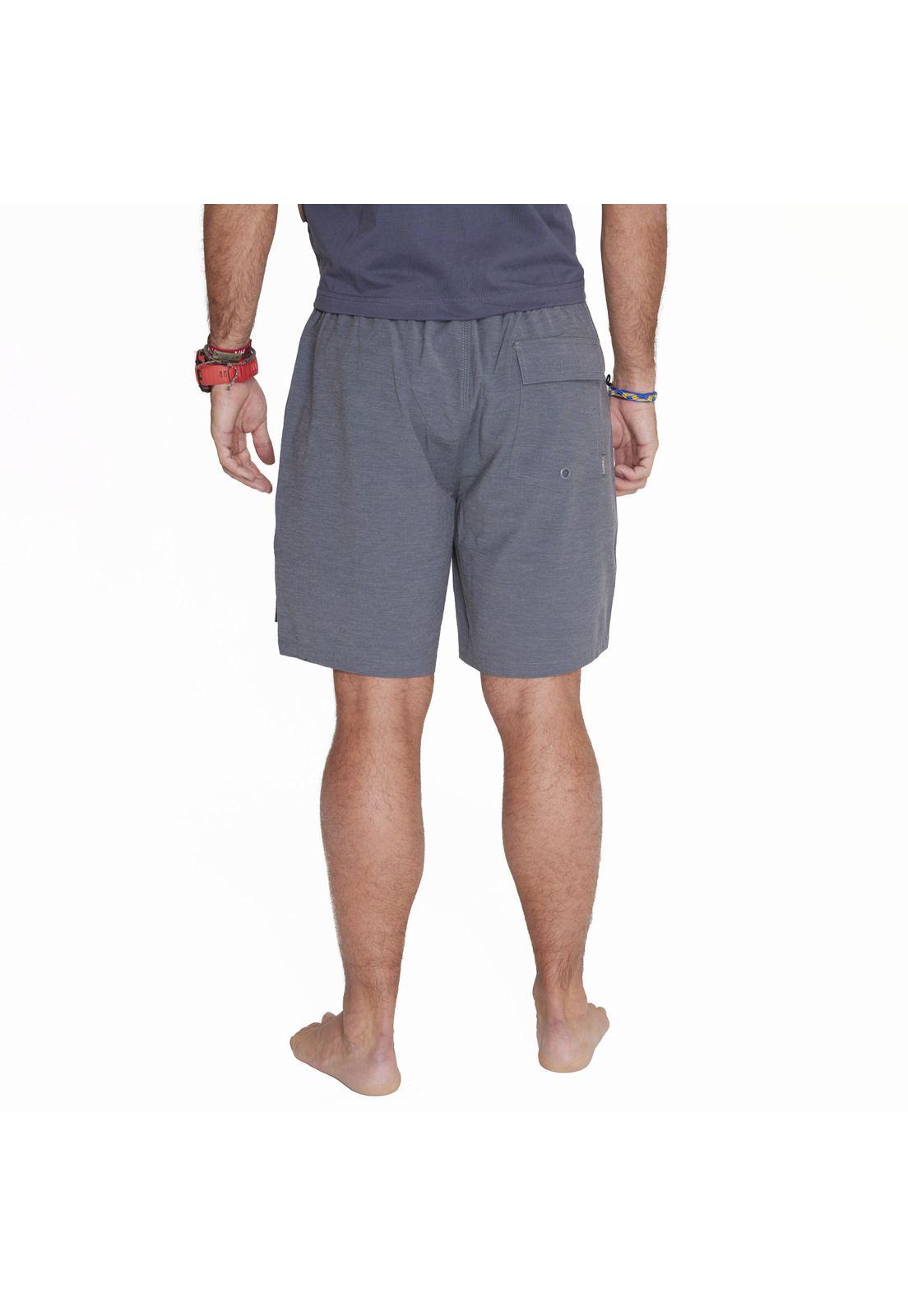 Traje De Baño Boardshort Azul Hombre-1
