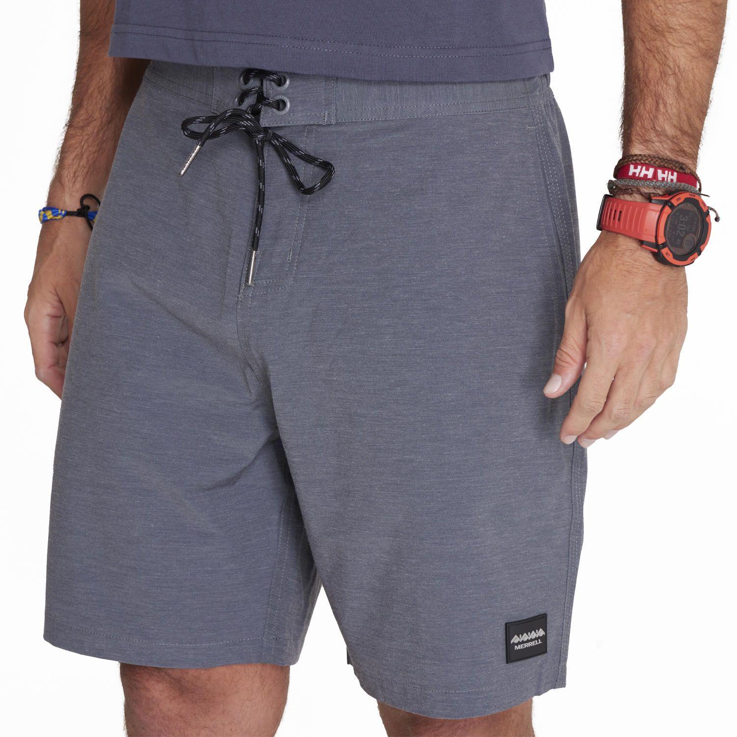 Traje De Baño Boardshort Azul Hombre-3