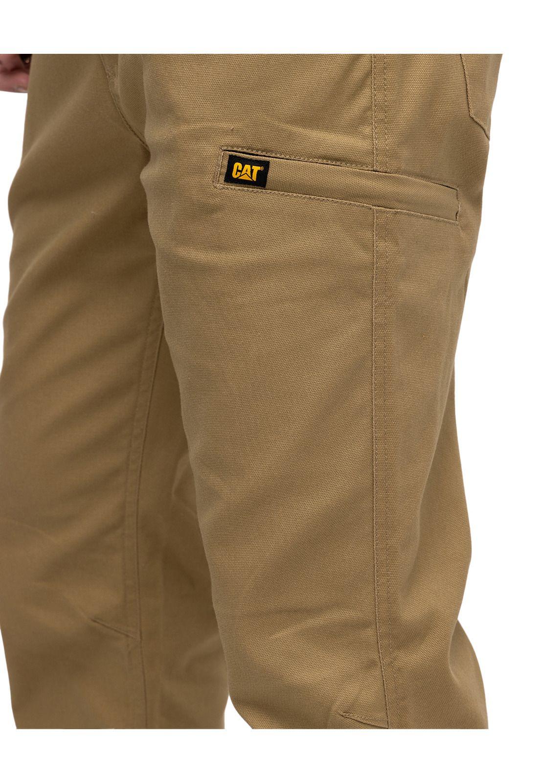 Pantalón Canvas Utility Pant Café Claro Hombre-3