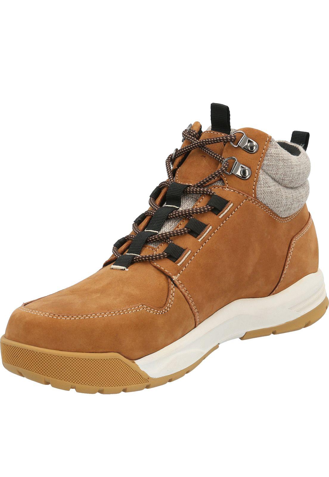 Botin Cuero Hombre Wesley Marrón-3