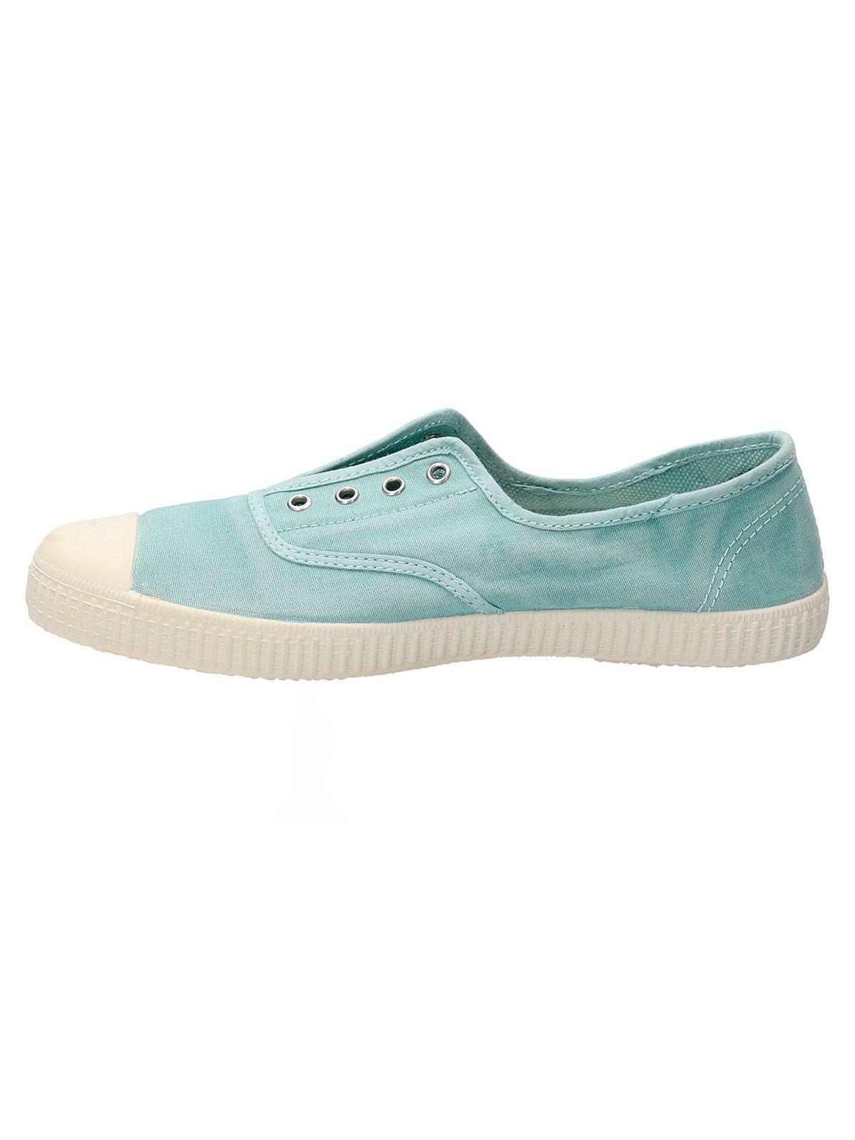 Zapatilla Algodón Orgánico Mujer Greece Azul Claro-5
