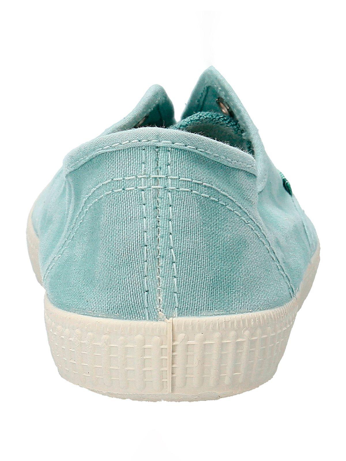 Zapatilla Algodón Orgánico Mujer Greece Azul Claro-6