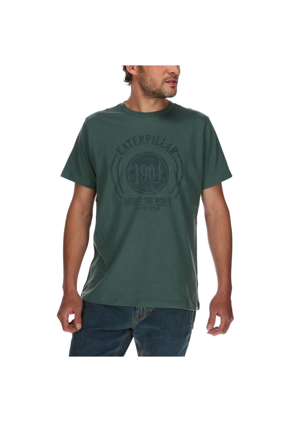 Polera Mc Hombre For The Future Tee Algodón Turquesa-0
