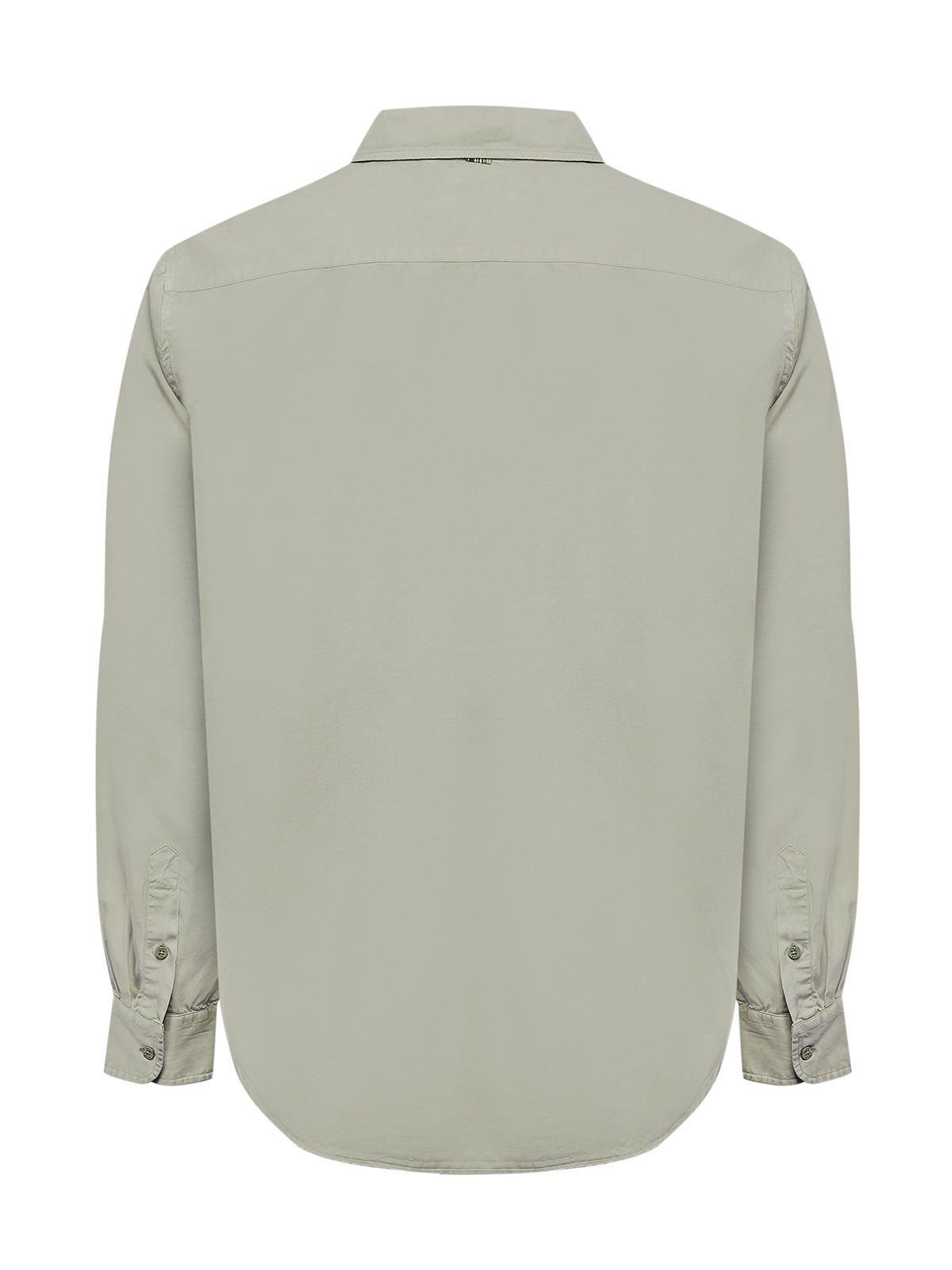 Camisa Tencel Hombre Tencelhalf Gris-1