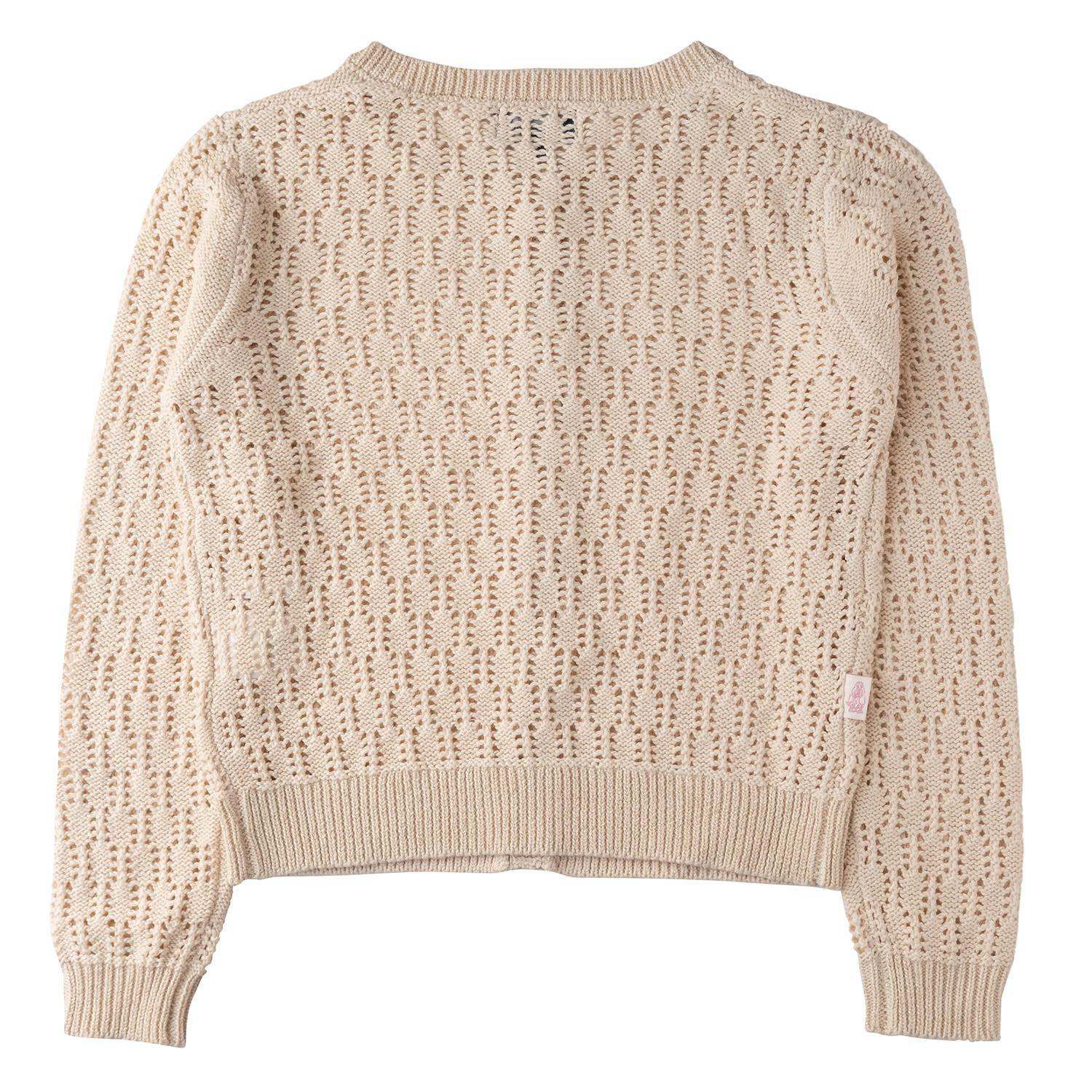 Chaleco Tere Niña Algodón Beige-1