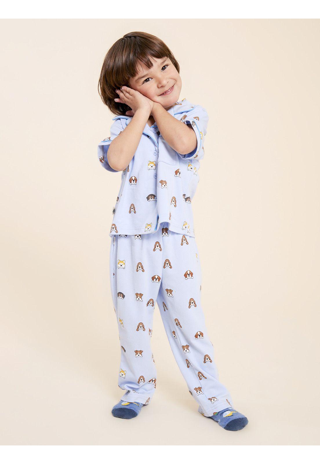 Pijama Niño Azul Dreams-1