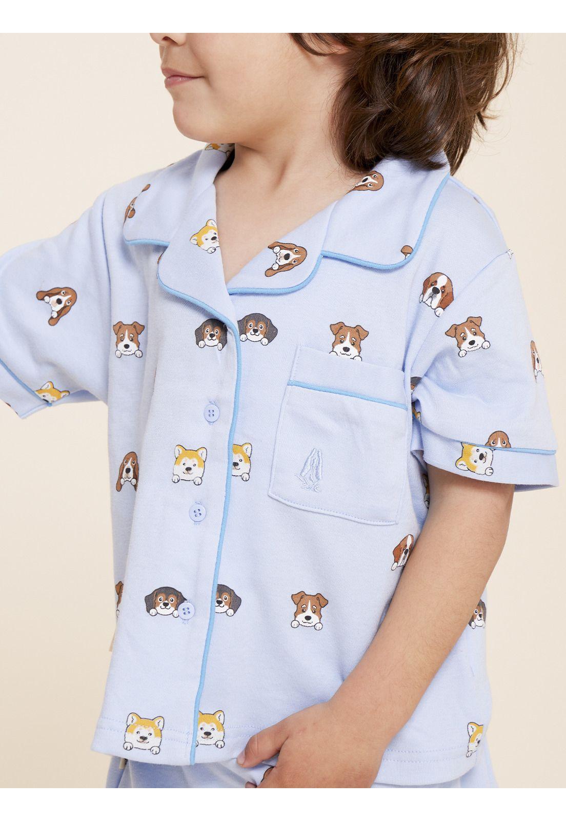 Pijama Niño Azul Dreams-4